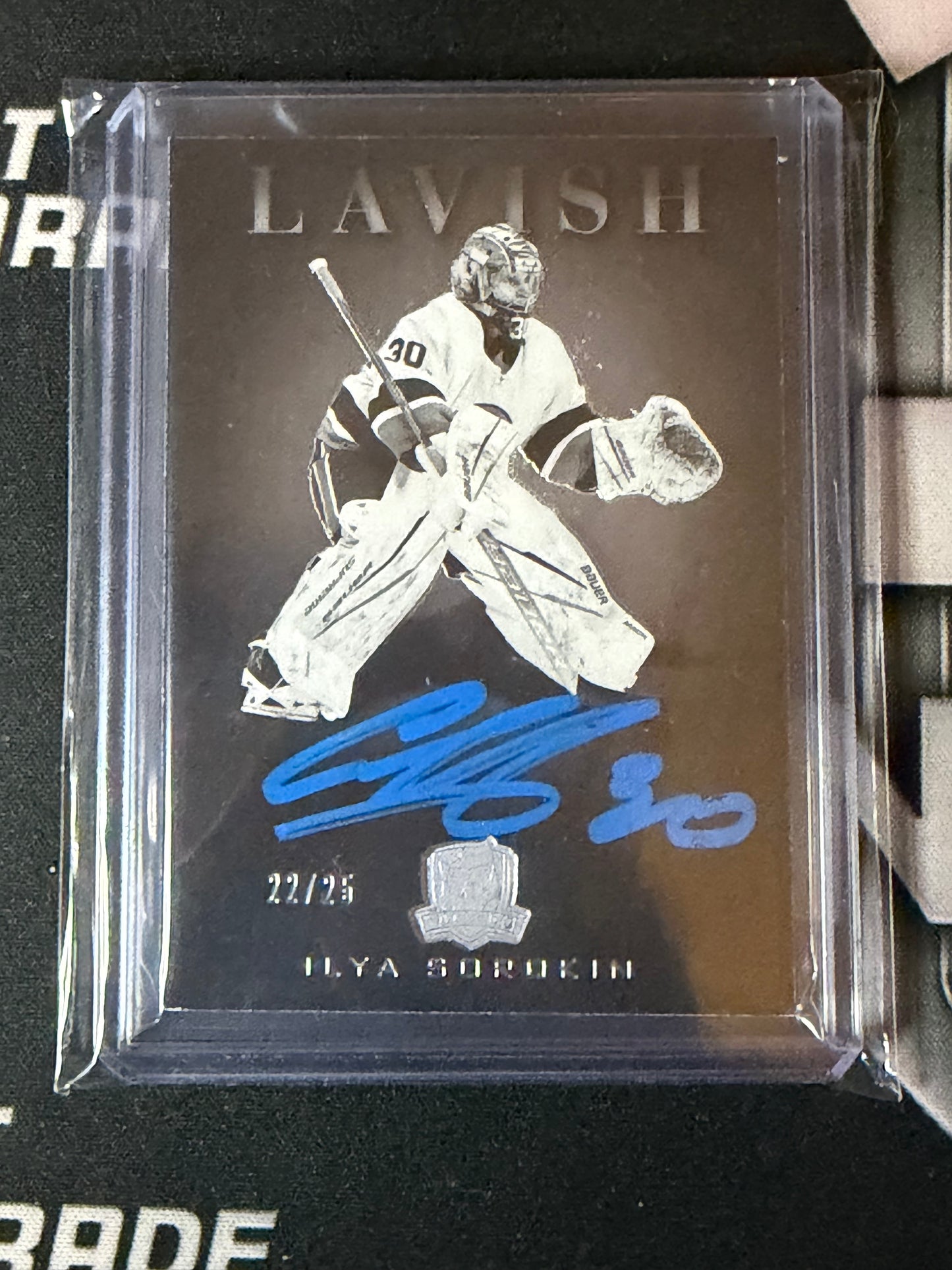 24-25 THE CUP LAVISH AUTOGRAPHS ILYA SOROKIN 22/25