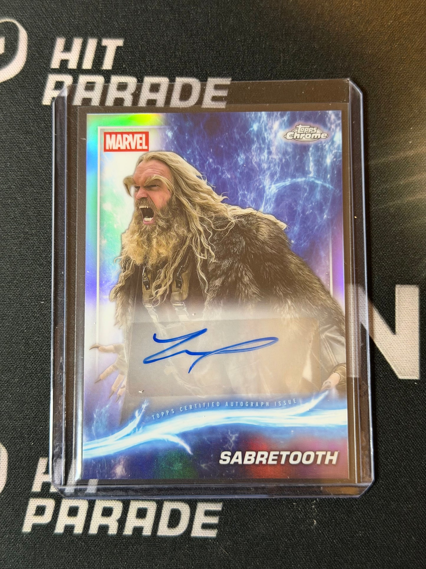 🦷2025 TOPPS CHROME MARVEL STUDIOS AUTO REFRACTOR TYLER MANE AS SABRETOOTH