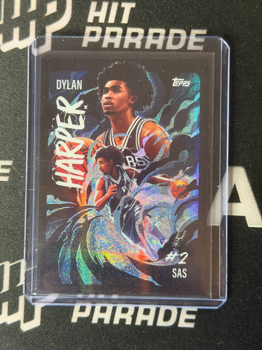 25-26 TOPPS CHROME BASKETBALL - DYLAN HARPER ULTRA VIOLET INSERT