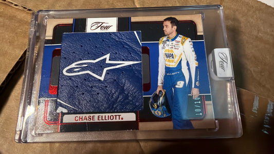 25 TURN FOUR CHASE ELLIOTT JUMBO PATCH - SHOES 10/10