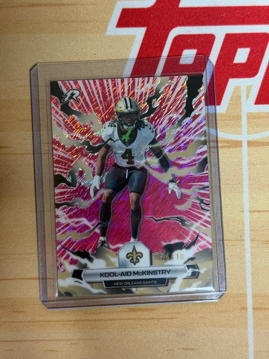 25 TOPPS RESURGENCE PINK POWER SURGE KOOL-AID MCKINSTRY 04/10