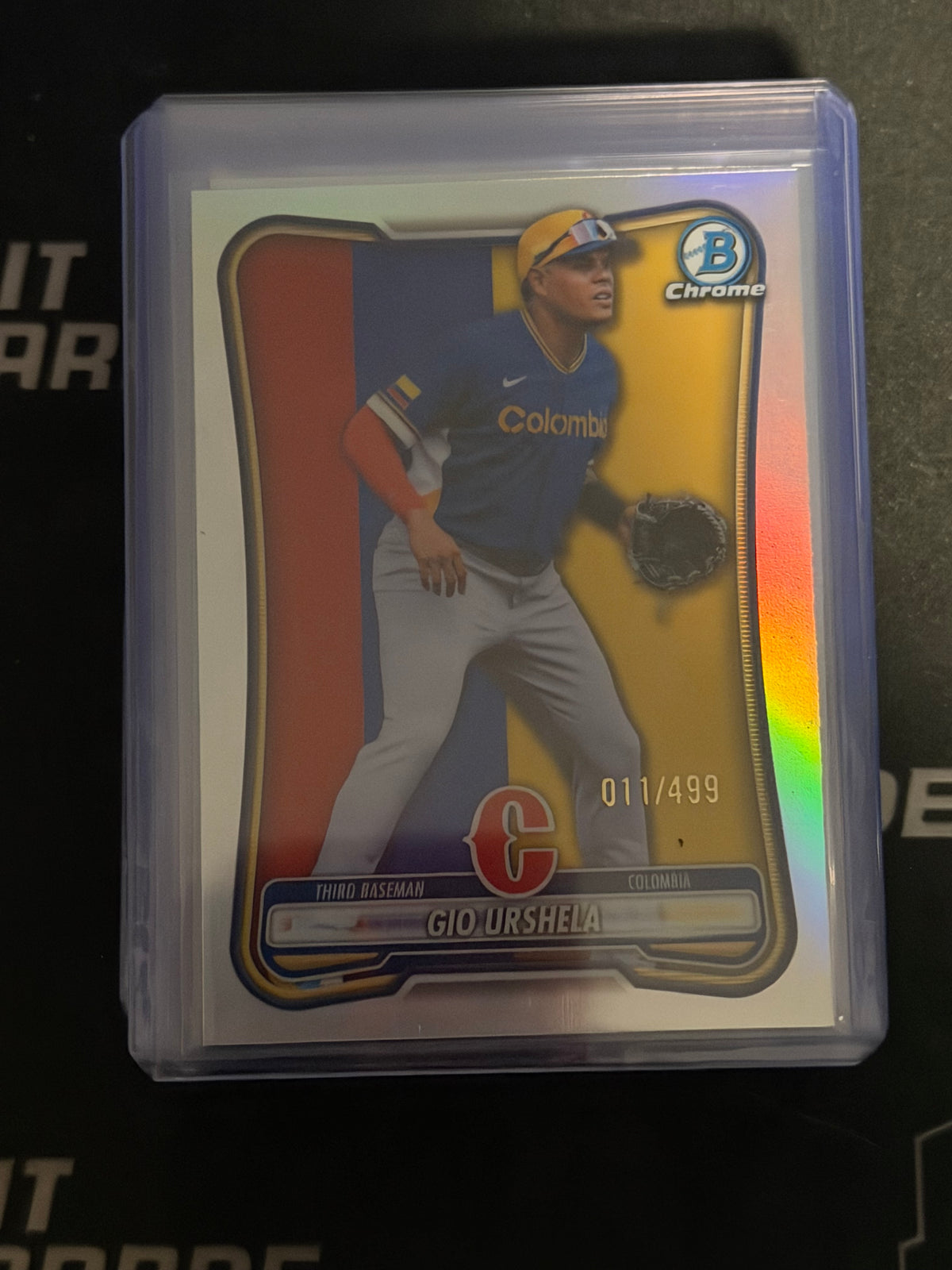 2026 Gio Urshela — World Baseball Classic Flag Variation #WBC-44 Colombia 011/499