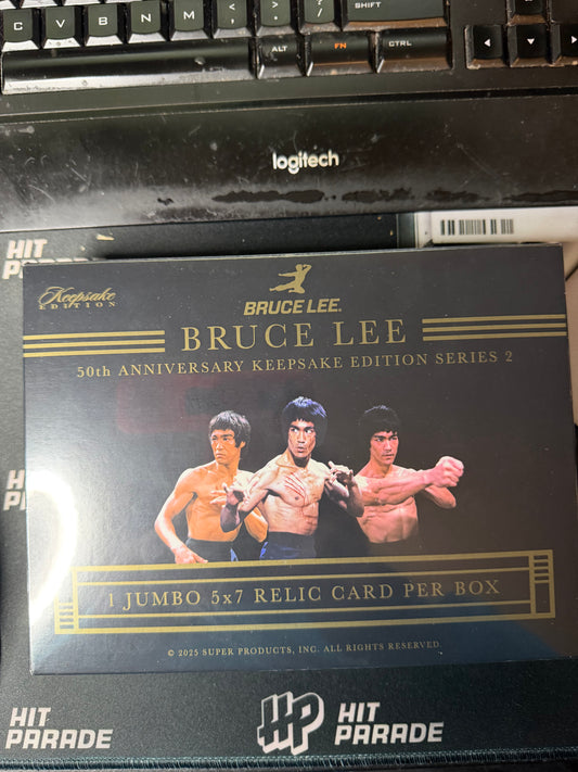 2024 BRUCE LEE 50TH ANNIVERSARY KEEPSAKE SERIES 2 JUMBO 5X7 RELIC