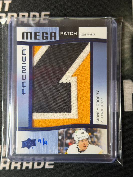 23-24 UD PREMIER MEGA PATCH - SIDNEY CROSBY 9/9