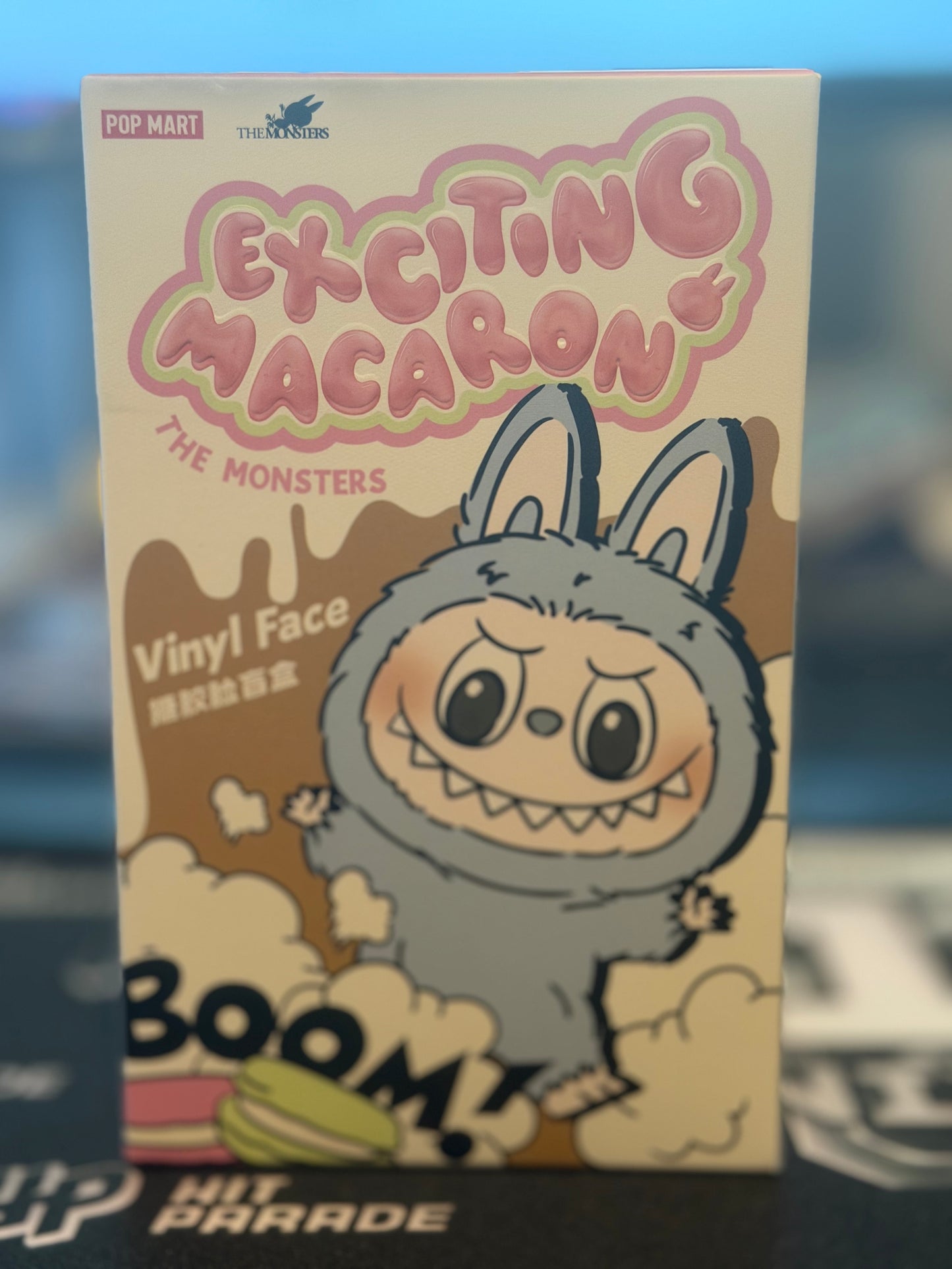 POP MART EXCITING MACARON THE MONSTERS SEALED BLIND BOX LABUBU