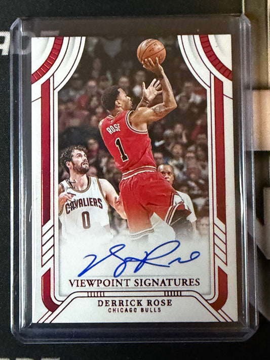 24-25 PANINI NATIONAL TREASURES VIEWPOINT AUTO DERRICK ROSE 21/24