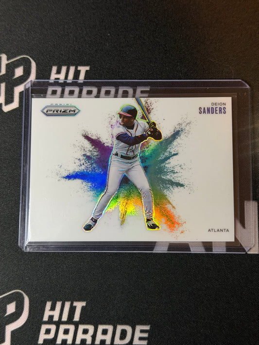 25 PRIZM BASEBALL DEION SANDERS COLOR BLAST