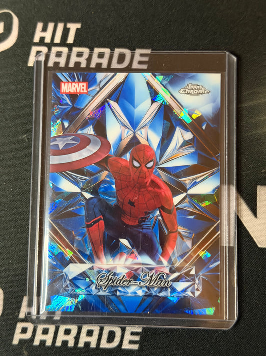 SPIDER-MAN 2025 TOPPS MARVEL STUDIOS CHROME SAPPHIRE SELECTIONS