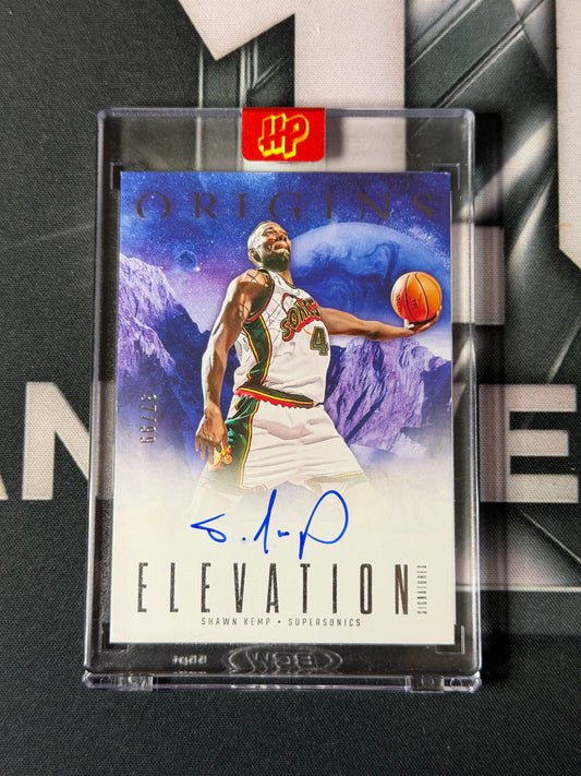 24-25 PANINI ORIGINS SHAWN KEMP ELEVATION SIGNATURES 37/99