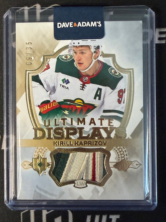 23-24 ULTIMATE COLLECTION ULTIMATE DISPLAYS KIRILL KAPRIZOV 09/35