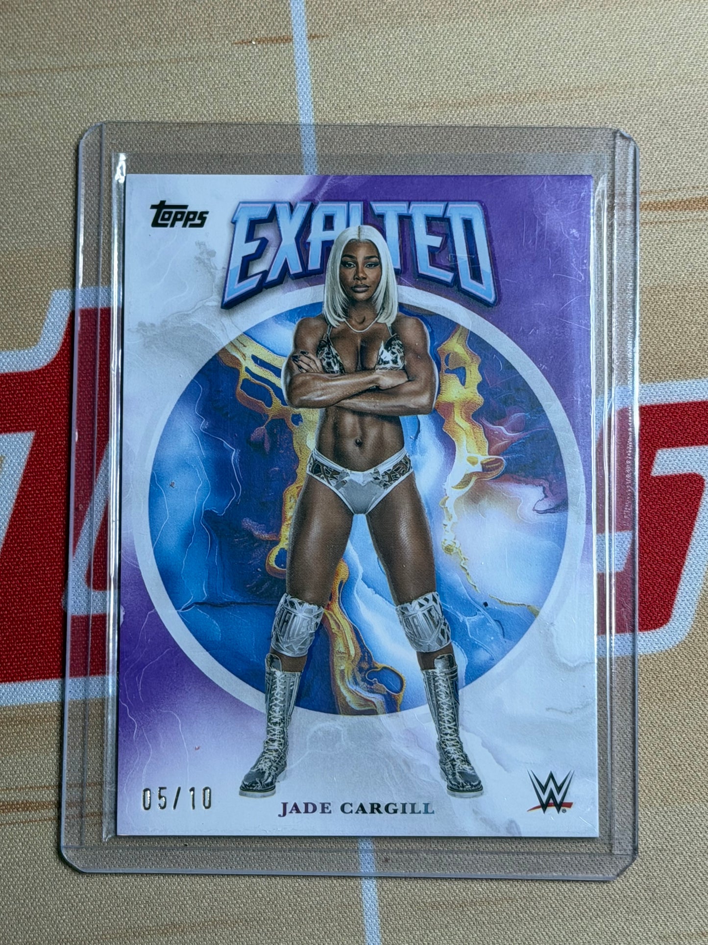 WWE EXALTED PURPLE JADE CARGILL 05/10