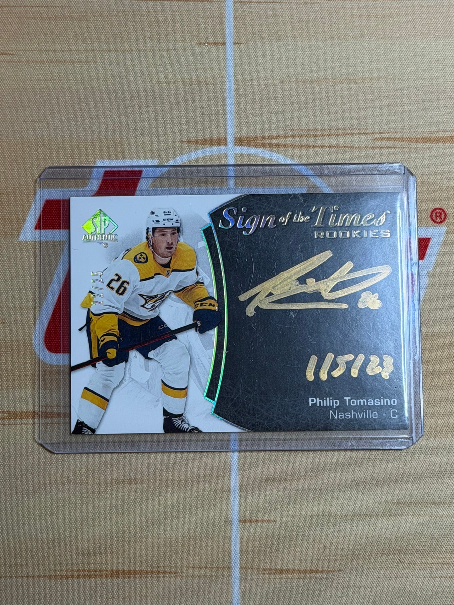 21-22 SP AUTHENTIC SIGN OF THE TIMES PHILIP TOMASINO