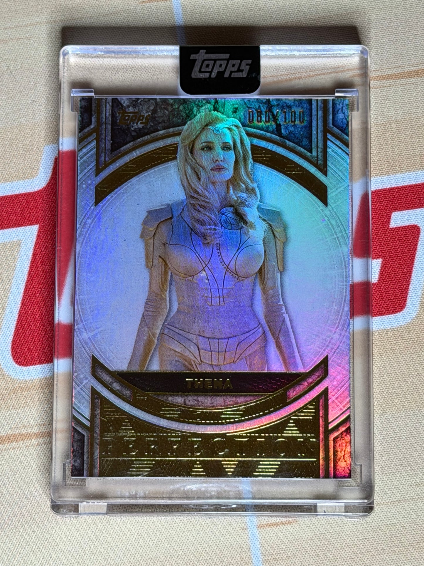 25 TOPPS MARVEL THE COLLECTOR PERFECTIONS THENA 080/100